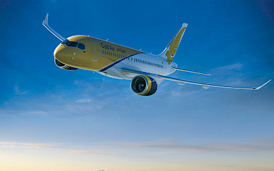 Gulf Air - Bombardier CS100 (foto: Bombardier)