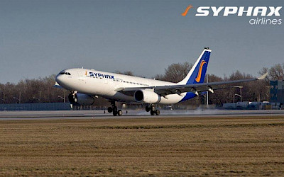 Airbus A330-200, se kterým Syphax Airlines létaly necelý rok do Montreálu (foto: Syphax Airlines)